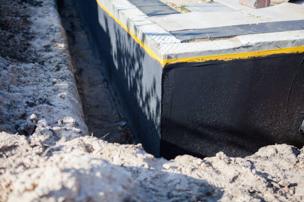 Residential Waterproofing installation at a Harrisburg, PA home by SJ Waterproofing Pros